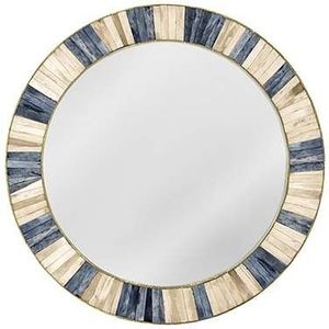 Miroir mural de luxe fait main avec incrustation en os naturel, élément de design intérieur élégant pour espaces raffinés - Product Image 4