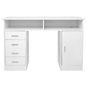 Scrivania per Computer Moderna in Truciolato P2 15MM Stile Generale in Bianco - Product Image 4
