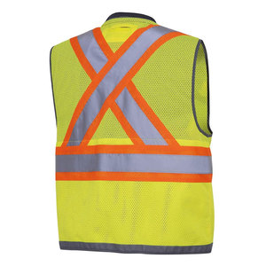 Gilets de sécurité personnalisés en gros, multi-poches, derniers modèles de gilets de sécurité - Product Image 2