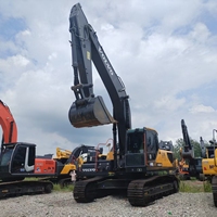 Excavatrice sur chenilles d'occasion Volvo EC290 de 29 tonnes, d'origine usine, pour travaux lourds, à vendre