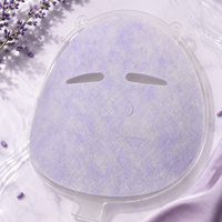 Y340 40gsm Tissu non tissé en fibres végétales biodégradables colorées lavande pour masques faciaux, idéal pour les marques en marque blanche