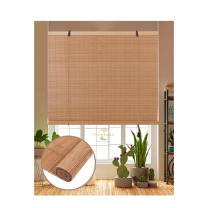Natural Bamboo Blind Curtains Handmade Woven <b>Window</b> <b>Shades</b> for Home Decor and Wholesale Supply - Product Image 5