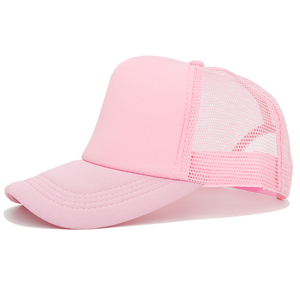 Purple Mesh Trucker <b>Cap</b> 6-Panel Adjustable Back Casual Hat for Adults Spring Summer Unisex Solid Color Breathable Style - Product Image 3