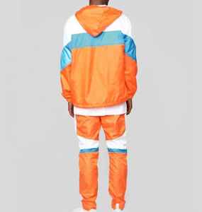 Chaqueta Deportiva con Logotipo Frontal para Hombre, Nueva Llegada, Material Suave de Secado Rápido, Chándal de Color Sólido de Alta Resistencia para Hombre, Superventas - Product Image 2