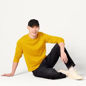 เสื้อสเวตเชิ้ตคอกลม ยูนิเซ็กซ์ สีพื้น ผ้าฝ้ายฟลีซ 370 กรัม พิมพ์ลาย กันยับ ทรงปกติ สวมใส่สบาย เหมาะสำหรับฤดูหนาว - Product Image 2