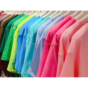 เสื้อยืดพิมพ์ลายสำหรับผู้ชายเสื้อไม่มีลายปักโลโก้ออกแบบได้ตามต้องการสำหรับทุกเพศ - Product Image 5