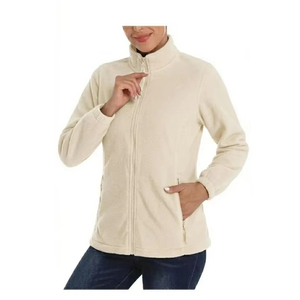 Chaquetas deportivas con cremallera para mujer, ropa duradera para entrenamiento en equipo - Product Image 1