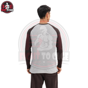 Buen Proveedor OEM ODM con Logotipo Personalizado, Camisetas Raglán de Manga Larga de Algodón de Tono Brillante, Corte Moderno para Hombre - Product Image 2