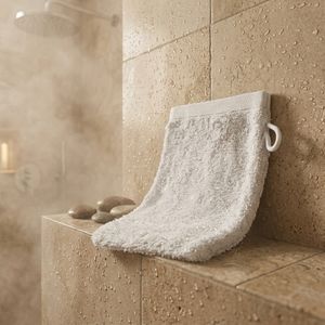 Toalla de Mano de Alta Calidad, 16x21cm, 100% Algodón, Suave, Certificada OEKO-TEX, Gruesa, con Logotipo Personalizado, Marca Privada, Venta al Por Mayor - Product Image 3