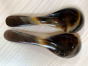 ช้อนทำจากเขาควายธรรมชาติ ชุดช้อนส้อมทำจากเขาวัว ช้อนทำจากเขาอาเกตทำมือ - Product Image 4