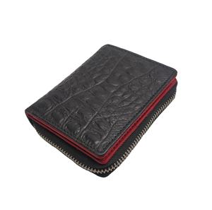 Carteras de mano de piel de vaca con estampado de cocodrilo para mujer, de fabricante directo de fábrica india, con cremallera, disponibles para exportación a granel, precio económico. - Product Image 1