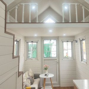 Casa Contenedor Moderna de Lujo con Estructura de Acero, Unidad de Vivienda Portátil con Cocina, Baño y Espacio para Dormir, Ideal para Viajes - Product Image 1