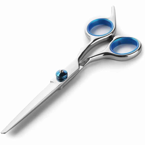 Tijeras profesionales para el cabello, de acero inoxidable, con cuchillas afiladas, mango largo, para diestros, tijeras para cortar el cabello, herramienta para estilistas de salón. - Product Image 3