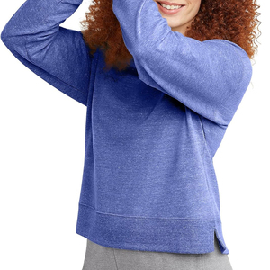 Sudadera Lisa sin Estampado para Mujer, Ropa de Invierno, Manga Larga, Sudadera para Mujer en Cantidad al por Mayor, Servicio OEM - Product Image 4