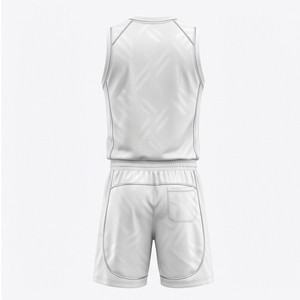 Maillot de basketball unisexe sublimé en gros, respirant, anti-humidité, séchage rapide, en maille, uniforme d'équipe, maillot de sport personnalisé - Product Image 2