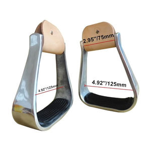 อุปกรณ์ขี่ม้าคุณภาพสูง บู๊ตขี่ม้าโปโล 4 บาร์ ทำจากสแตนเลสสตีล สีพื้น ยี่ห้อ TALLIANS INTERNATIONAL - Product Image 3