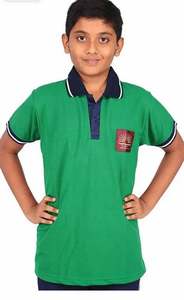 Ensemble d'uniformes scolaires d'été durables pour enfants, logo personnalisé, entretien facile, coton infroissable - Product Image 2