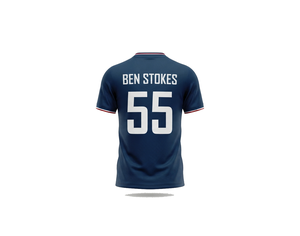 Camiseta de Críquet de Inglaterra Personalizada, Ropa Deportiva Sublimada de Secado Rápido con Nombre y Número del Jugador, Unisex - Product Image 2