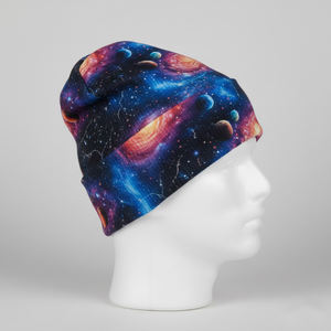 Bonnet en laine unisexe personnalisé avec logo, motif bébé mignon, bonnet tricoté d'hiver pour enfants, accessoires d'hiver en acrylique jacquard 2026 - Product Image 3