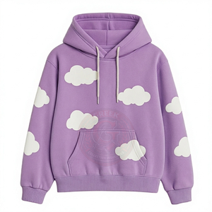 Sudadera con Capucha Relajada para Mujer, de Algodón Premium y Felpa, para Atuendos de Fin de Semana, Combinaciones Otoñales y Uso Diario - Product Image 4