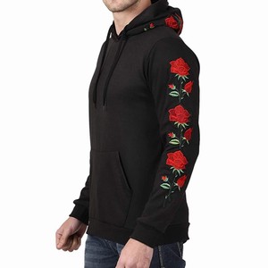 Sweat à capuche brodé personnalisé en gros – Fournisseur de vêtements de mode en molleton premium - Product Image 3