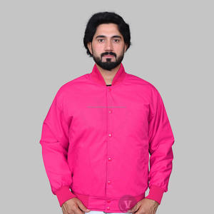Chaqueta Letterman para hombre, chaqueta de béisbol universitaria de satén bordado, chaqueta de invierno a prueba de viento, transpirable, de alta calidad, personalizada - Product Image 1