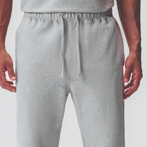 Customized Casual Streetwear <b>Trousers</b> Low Price Men Midweight Quick Drying Breathable Mid Waist Loose Plus Size Acid Canvas - Product Image 1