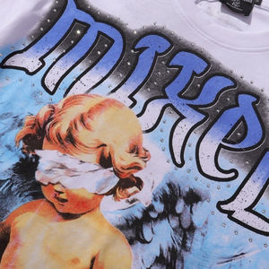 เสื้อยืดคอกลมแขนสั้นพิมพ์ลายตัวอักษร สไตล์สตรีทลำลอง สำหรับผู้ชาย คุณภาพดีเยี่ยม สวยงาม ทันสมัย กำลังฮิต - Product Image 4