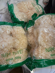 Organic 100% Fungus Dried White Fungus (Tremella Fuciformis) Whole Raw Snow Fungus 99 Gold Data Brand for Soups & <b>Desserts</b> - Product Image 4