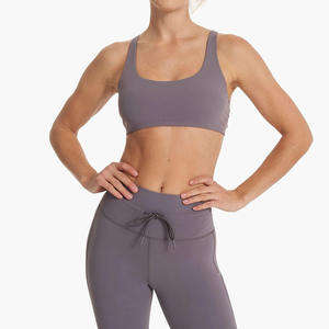 Hot Sale Women's Fitness Sports <b>Bra</b> High Quality 4 Way <b>Stretch</b> Breathable Eco-Friendly Medium Elasticity XS Customizable Front - Product Image 4