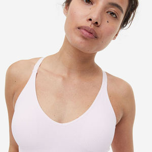 Sujetador Deportivo para Yoga, Sujetador Deportivo de Poliéster y Algodón para Gimnasio, para Damas, Adultas y Niñas, con Logotipo Personalizado - Product Image 5