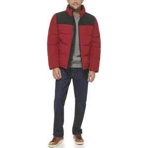 Blouson matelassé coupe-vent unisexe 2026 rouge et noir, léger, design unique et élégant pour homme - Product Image 4