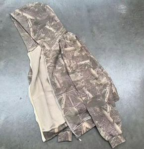 Unisex Breathable, Anti-wrinkle Hoodies Men's and Women's Red <b>Rhinestone</b> Zip-Up Hooded Fashion <b>Jacket</b> Chic Glitter Outerwear - Product Image 4