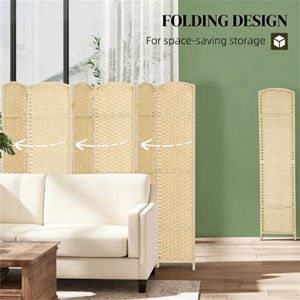 Paravento Pieghevole Beige ad Alta Privacy per Dividere Ambienti - Product Image 3