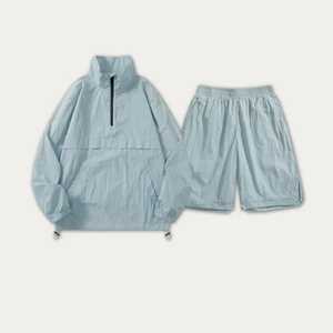 <b>Mens</b> Windbreaker Tracksuit Factory Custom Nylon Polyester Tracksuit Two Piece Jogging Heat Suit <b>Track</b> Windbreaker <b>Jacket</b> Broward - Product Image 5