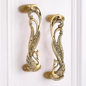 Assured Quality Modern Gold Metal Cabinet Pull Handle Solid Design Anti Rust Drill Installation - Product Image 6