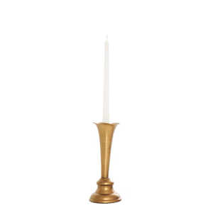 Candelabro clásico para decoración del hogar, de la mejor calidad, con acabado en latón, hecho a mano en aluminio fundido, personalizable. - Product Image 1