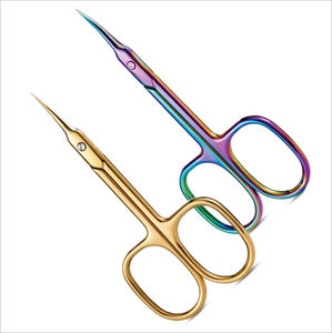 Ciseaux à ongles et à cuticules courbés russes professionnels Sharp, en acier inoxydable, par Sharp Professional - Product Image 6