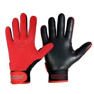 Guantes de Fútbol Gaélico GAA Personalizados, Cuero PU Transpirable, Ligeros, Correa de Muñeca Ajustable, Mejor Agarre, Logotipo Impreso, Deportivos - Product Image 1