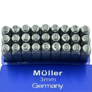 3มม. เกรดอุตสาหกรรมปรับแต่งได้ตามต้องการ OEM & ODM 27ชิ้นตัวอักษรเยอรมัน CRV เหล็กแสตมป์มือเครื่องมือ HRC 58-62 PP กล่องพลาสติกที่จดสิทธิบัตร - Product Image 3