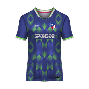 Maillots de football personnalisés pour adultes, design et logo sur mesure, impression personnalisée, maillot de foot à manches courtes, ensemble respirant - Product Image 2