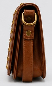 Bolso Bandolera de Cuero con Tachuelas Estilo Bohemio de Lujo para Mujer, con Correa Única, Bolso de Hombro de Diseñador, para Viajes, Moda, Compras y Actividades al Aire Libre - Product Image 2