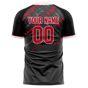 Uniformes de Fútbol Personalizados 2026, los Más Vendidos, 100% Poliéster, para Adultos, con Nombre del Jugador, Patrón y Nombre del Equipo Personalizados, Cuello Redondo, 180g - Product Image 3