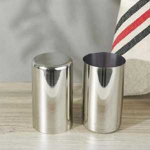 Paquete de 6 Vasos de Agua de Acero Inoxidable con Diseño de Flores Grabadas con Láser, Acabado Espejo, Vaso Cónico de Metal para Beber, Suministro al por Mayor - Product Image 5