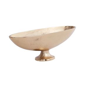 Bol à fruits en aluminium poli doré, décoratif, de luxe, fait main, écologique, centre de table, service – Vente chaude - Product Image 6