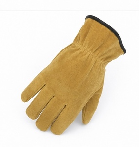 Durable Grain Leather <b>Rigger</b> <b>Gloves</b> Reinforced Cuff Enhanced Grip Heat Resistant Anti-Slip Breathable Flexible Customizable High - Product Image 2