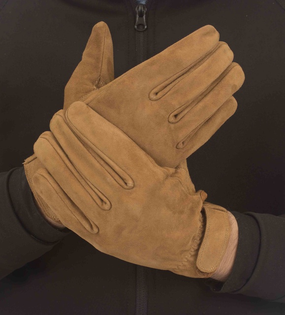 Men's High Quality Leather Full Finger Driving Gloves for Winter Wholesale Fashion Accessory with Touch Screen Feature