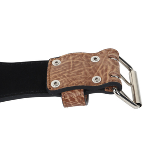 Commercial Grade Weightlifting Leather Belt Gym <b>Training</b> Powerlifting Support <b>Strength</b> Workout Fitness Equipment Gear - Product Image 3