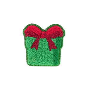 Parche de chenilla bordado estilo navideño uso para bolso zapatos sombrero ropa parches - Product Image 3