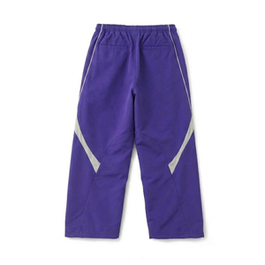 Nueva llegada: Conjunto deportivo personalizado para hombre, chaqueta cortavientos con bloques de color, pantalones de nailon con forro de malla, conjunto deportivo con estampado urbano. - Product Image 5